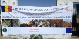 Tchad : concertation sur la conservation et le développement durable de l'écosystème de Zakouma. © Béchir Badjoury/Alwihda Info Tchad : concertation sur la conservation et le développement durable de l'écosystème de Zakouma. © Béchir Badjoury/Alwihda Info