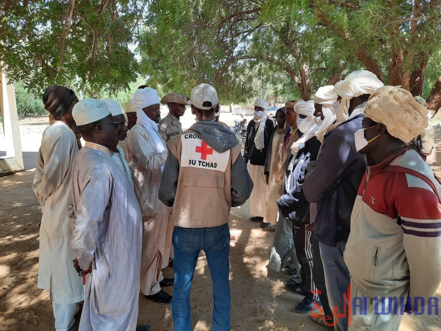 Tchad : d'ex-orpailleurs mineurs rapatriés au Batha pour retrouver leurs familles. © Hassan Djidda Hassan/Alwihda Info Tchad : d'ex-orpailleurs mineurs rapatriés au Batha pour retrouver leurs familles. © Hassan Djidda Hassan/Alwihda Info