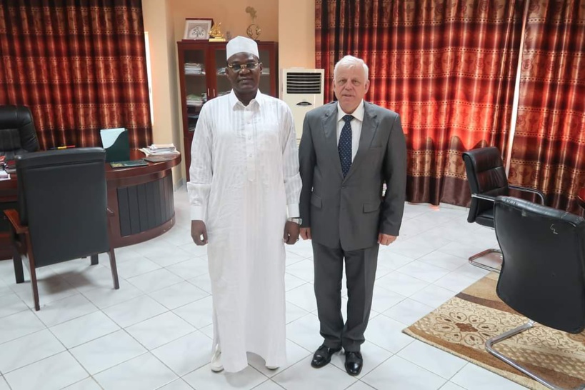 Tchad-Russie : vers un accord de coopération judiciaire. © Min.Justice Tchad-Russie : vers un accord de coopération judiciaire. © Min.Justice