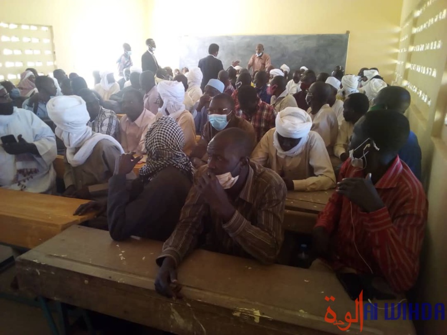 Tchad : les enseignants de Hadjer Lamis en formation à Massaguet Tchad : les enseignants de Hadjer Lamis en formation à Massaguet