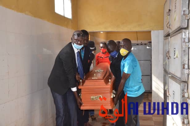 Tchad : inhumation de Laoukoura Djéringa Céphas, premier caméraman de Moundou