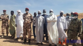 Tchad : les autorités du Ouaddaï ordonnent l'incinération d'une saisie de stupéfiants. © Hambali Nassour Ourada/Alwihda Info