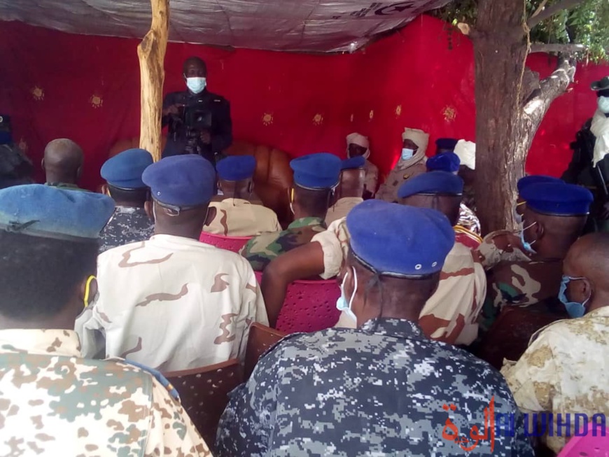 Tchad : le DG de la Gendarmerie nationale en mission de travail au Hadjer-Lamis