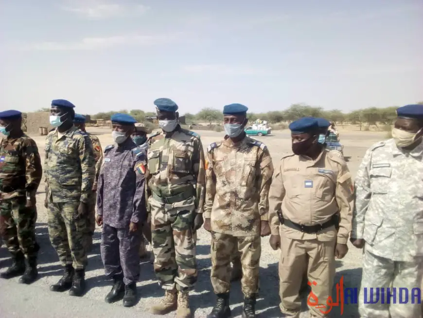 Tchad : le DG de la Gendarmerie nationale en mission de travail au Hadjer-Lamis