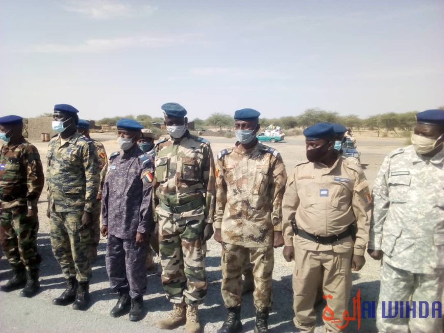 Tchad : le DG de la Gendarmerie nationale en mission de travail au Hadjer-Lamis Tchad : le DG de la Gendarmerie nationale en mission de travail au Hadjer-Lamis