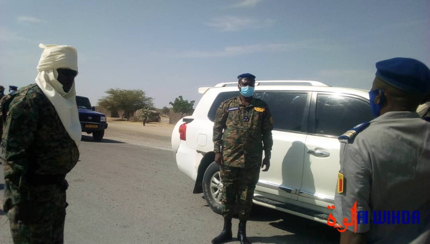 Tchad : le DG de la Gendarmerie nationale en mission de travail au Hadjer-Lamis