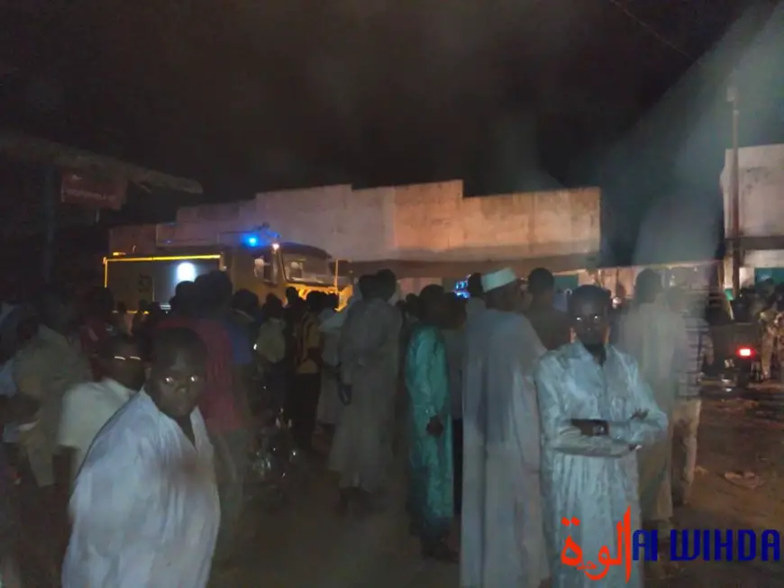 Tchad : le marché central de Moundou touché par un incendie