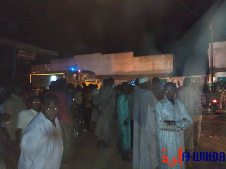 Tchad : le marché central de Moundou touché par un incendie Tchad : le marché central de Moundou touché par un incendie