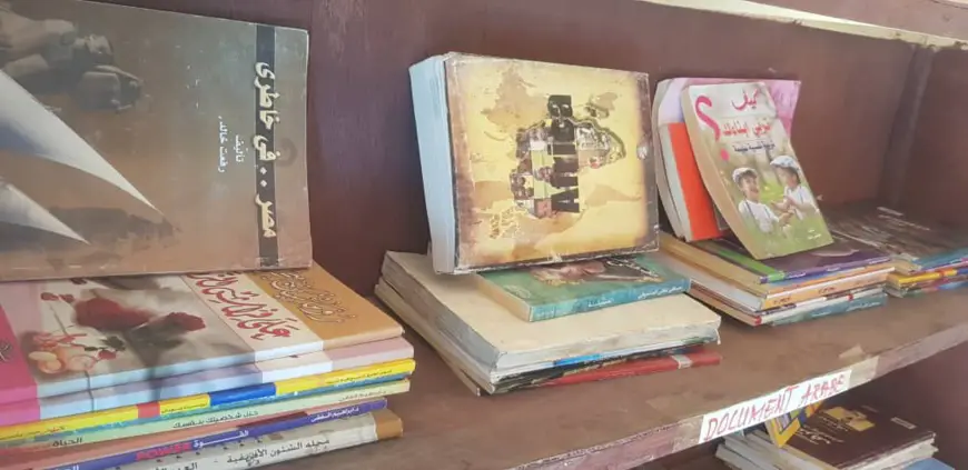 تشاد: منظمة العمل الإنساني الأفريقي Aha تقوم بإنشاء مكتبة للقراءة في حاضرة إقليم وادي فيرا بلتن