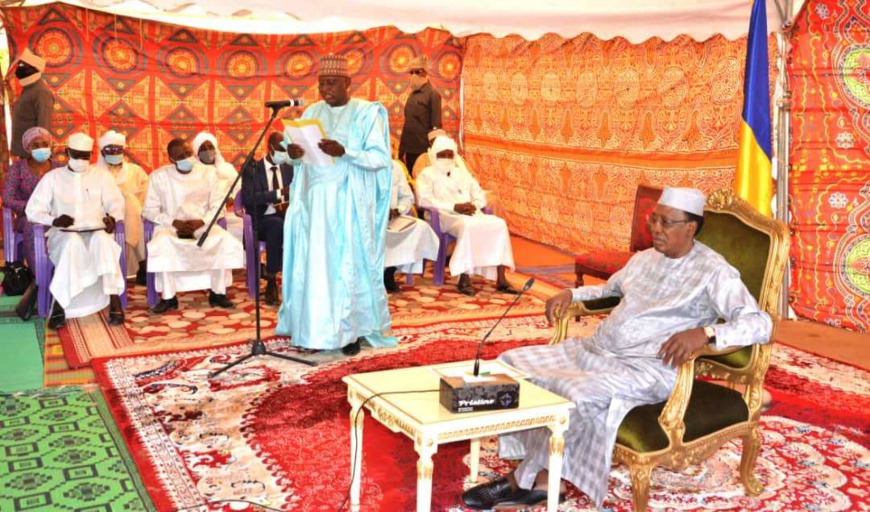 Tchad : le président annonce le lancement de plusieurs chantiers routiers. © PR Tchad : le président annonce le lancement de plusieurs chantiers routiers. © PR