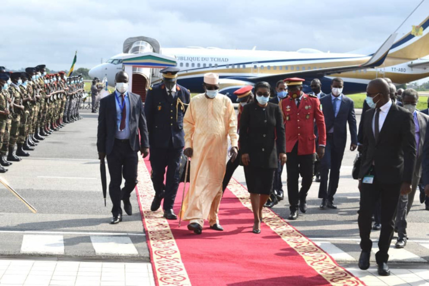Sommet de la CEEAC : Le président tchadien est à Libreville. © PR Sommet de la CEEAC : Le président tchadien est à Libreville. © PR