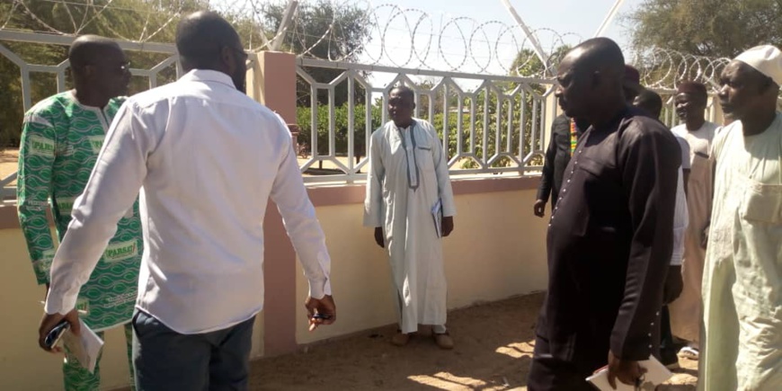 Tchad : Projet Parsat-Reper : réception d’un bâtiment à Mongo