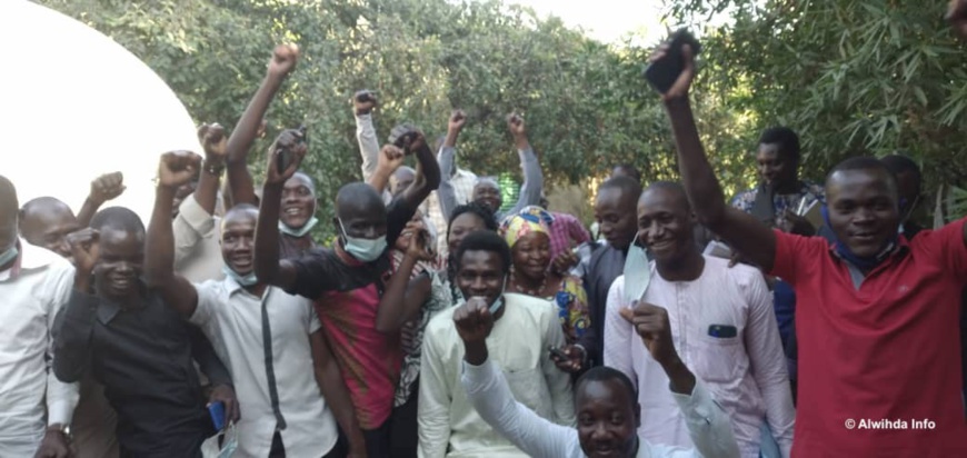 Tchad : plusieurs journalistes libérés par la police. © Malick Mahamat/Alwihda Info Tchad : plusieurs journalistes libérés par la police. © Malick Mahamat/Alwihda Info