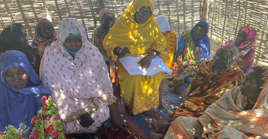 Tchad : La députée Amouna Liady auprès de la population de Tissi Tchad : La députée Amouna Liady auprès de la population de Tissi