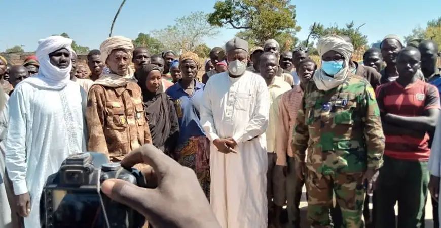 Tchad : Le gouverneur du Mayo Kebbi Est remet des dons aux victimes des affrontements