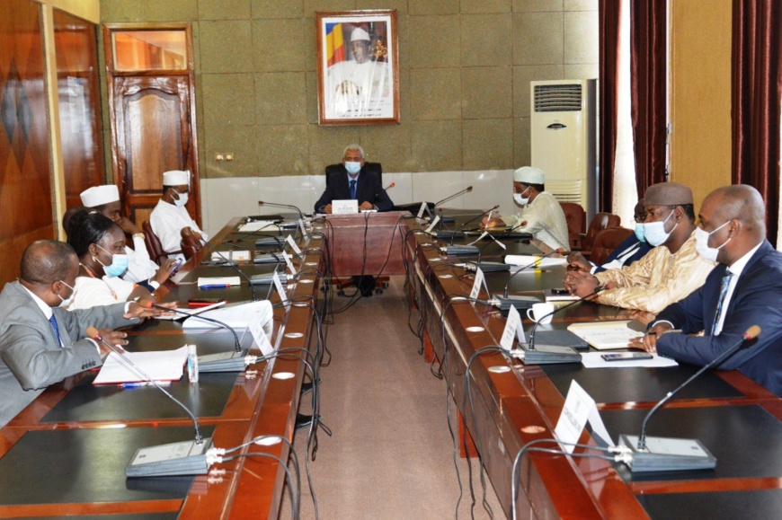 Tchad : le comité de gestion de crise sanitaire fait le point sur la Covid-19. © PR Tchad : le comité de gestion de crise sanitaire fait le point sur la Covid-19. © PR