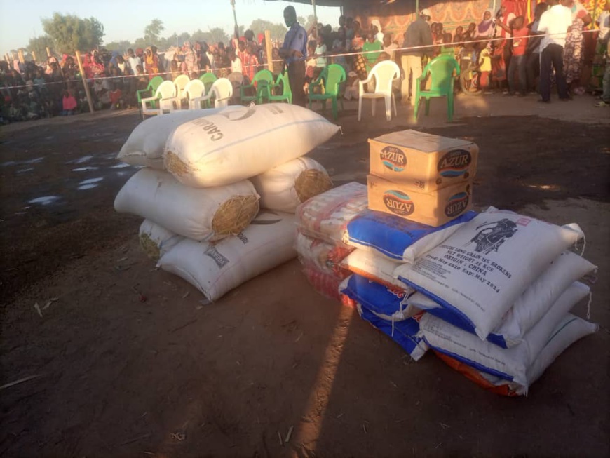 Tchad : Le parti PDPT au secours des sinistrés de N'Djamena Tchad : Le parti PDPT au secours des sinistrés de N'Djamena