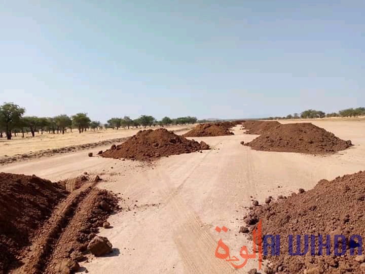 Tchad : préparatifs à Mongo pour l'arrivée du chef de l'État Tchad : préparatifs à Mongo pour l'arrivée du chef de l'État
