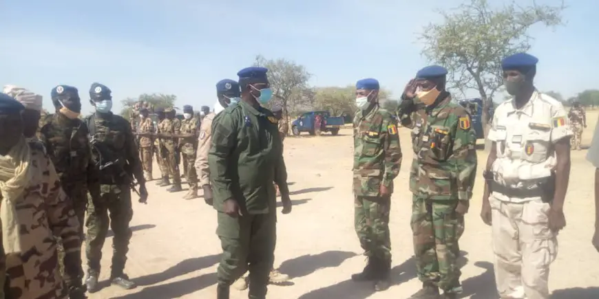 Tchad : en mission au Guéra, le directeur de la gendarmerie évalue la situation sécuritaire