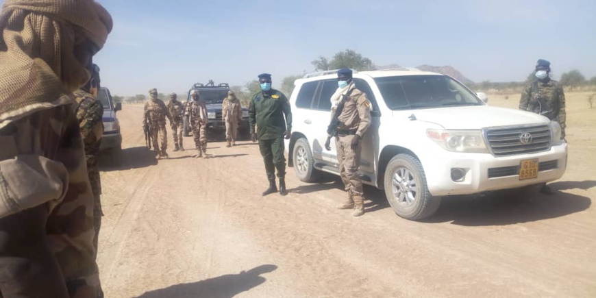 Tchad : en mission au Guéra, le directeur de la gendarmerie évalue la situation sécuritaire