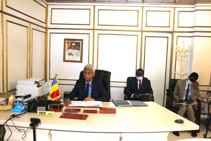 Le Tchad prend part à une réunion de haut niveau sur la ZLECAF. © Td diplomatie Le Tchad prend part à une réunion de haut niveau sur la ZLECAF. © Td diplomatie
