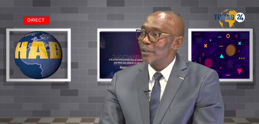 L'ancien secrétaire général du parti Les Transformateurs, le juriste Ndoh Ngrabe Dawyo. © Tchad 24