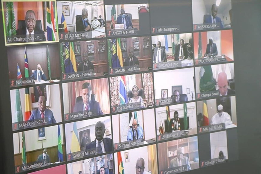 Les dirigeants africains engagés à faire taire les armes sur le continent. © Td.Diplomatie Les dirigeants africains engagés à faire taire les armes sur le continent. © Td.Diplomatie