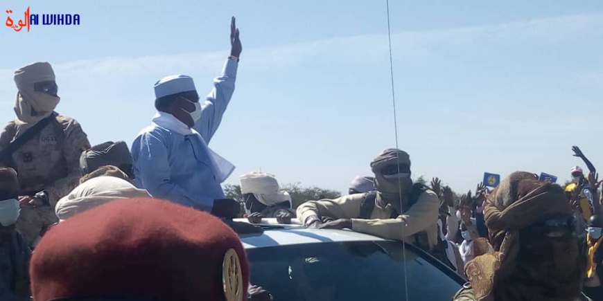 Tchad : le chef de l'État est arrivé à Mongo Tchad : le chef de l'État est arrivé à Mongo