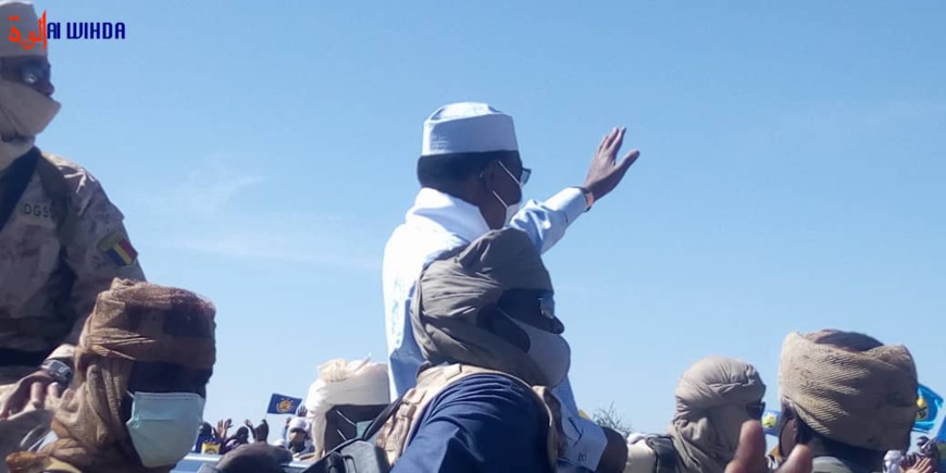 Tchad : le chef de l'État est arrivé à Mongo