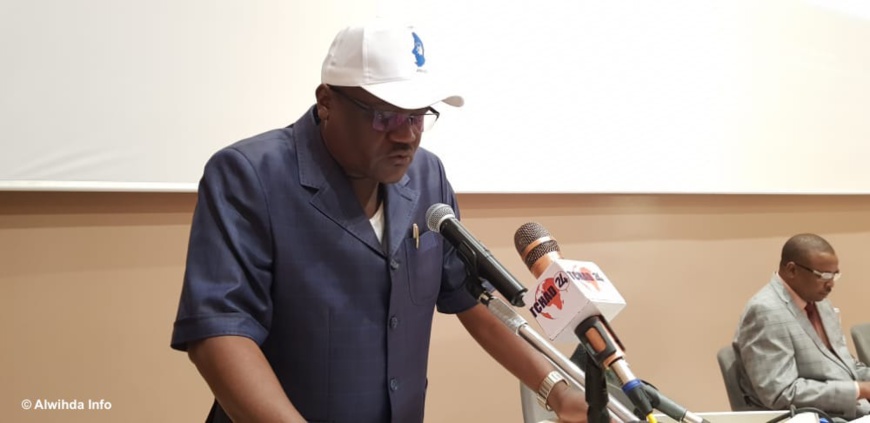 Le président de la CASHIDO, Mahamat Digadimbaye. © Ben Kadabio/Alwihda Info