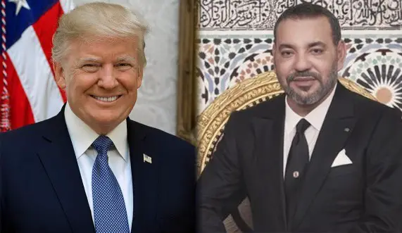 Diplomatie : Concertation entre le Roi Mohammed VI et Donald Trump
