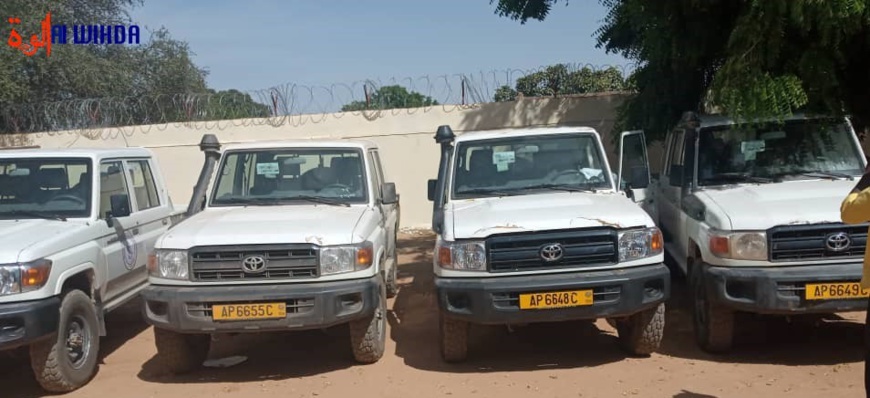 Tchad : Remise de véhicules neufs aux préfets du Sila Tchad : Remise de véhicules neufs aux préfets du Sila