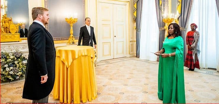 Diplomatie : L’ambassadeur du Cameroun aux Pays-Bas a présenté ses lettres de créance