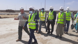 Visite du ministre du Pétrole aux dépôts pétroliers et gaziers de Djarmaya, le 12 décembre 2020. © Min.Pétrole Visite du ministre du Pétrole aux dépôts pétroliers et gaziers de Djarmaya, le 12 décembre 2020. © Min.Pétrole