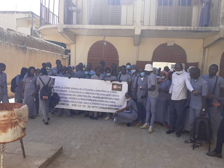 Tchad : des étudiants prennent conscience des méfaits de la corruption Tchad : des étudiants prennent conscience des méfaits de la corruption