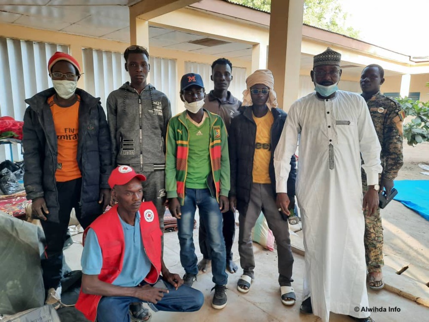 Tchad : un nouveau groupe de jeunes orpailleurs ramené à Ati depuis le Borkou Tchad : un nouveau groupe de jeunes orpailleurs ramené à Ati depuis le Borkou