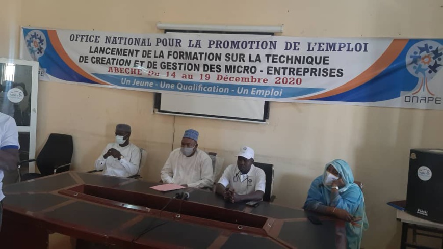 Tchad : l'ONAPE forme des demandeurs d'emploi à Abéché Tchad : l'ONAPE forme des demandeurs d'emploi à Abéché