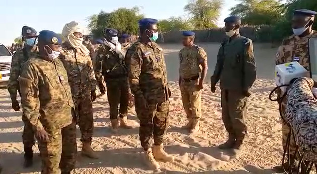 Tchad : le DG de la Gendarmerie nationale en mission d'inspection à Bol Tchad : le DG de la Gendarmerie nationale en mission d'inspection à Bol