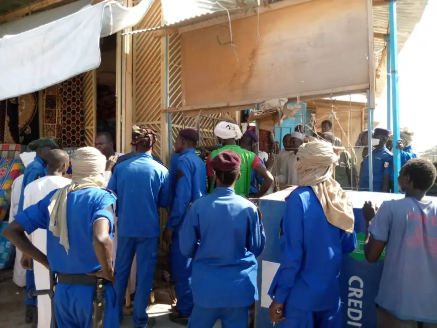Tchad : opération de déguerpissement au marché central d'Abéché