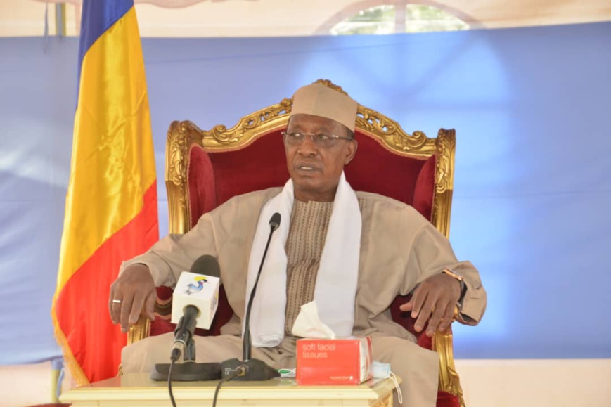 Le chef de l'État Idriss Deby. © PR Le chef de l'État Idriss Deby. © PR