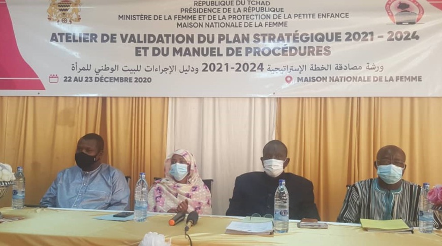 Tchad : La Maison de la femme élabore son plan stratégique 2020-2024 Tchad : La Maison de la femme élabore son plan stratégique 2020-2024
