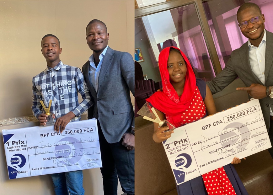 Tchad : les jeunes lauréats du Prix littéraire Mini-Mini Médard distingués Tchad : les jeunes lauréats du Prix littéraire Mini-Mini Médard distingués