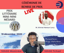 Tchad : les jeunes lauréats du Prix littéraire Mini-Mini Médard distingués Tchad : les jeunes lauréats du Prix littéraire Mini-Mini Médard distingués