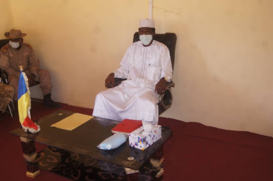 Le gouverneur du Sila, Abdraman Ali Mahamat. © Mahamat Issa Gadaya/Alwihda Info Le gouverneur du Sila, Abdraman Ali Mahamat. © Mahamat Issa Gadaya/Alwihda Info