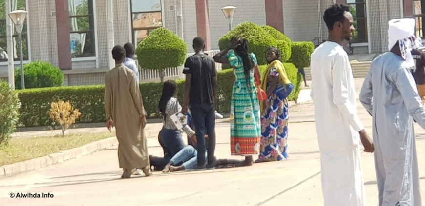 Tchad : des étudiants créent un incident au Palais du 15 janvier Tchad : des étudiants créent un incident au Palais du 15 janvier