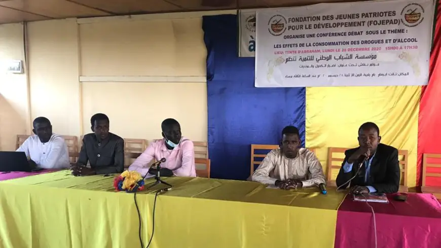 Tchad : La FOJEPAD organise un débat sur les effets de la drogue et de l’alcool