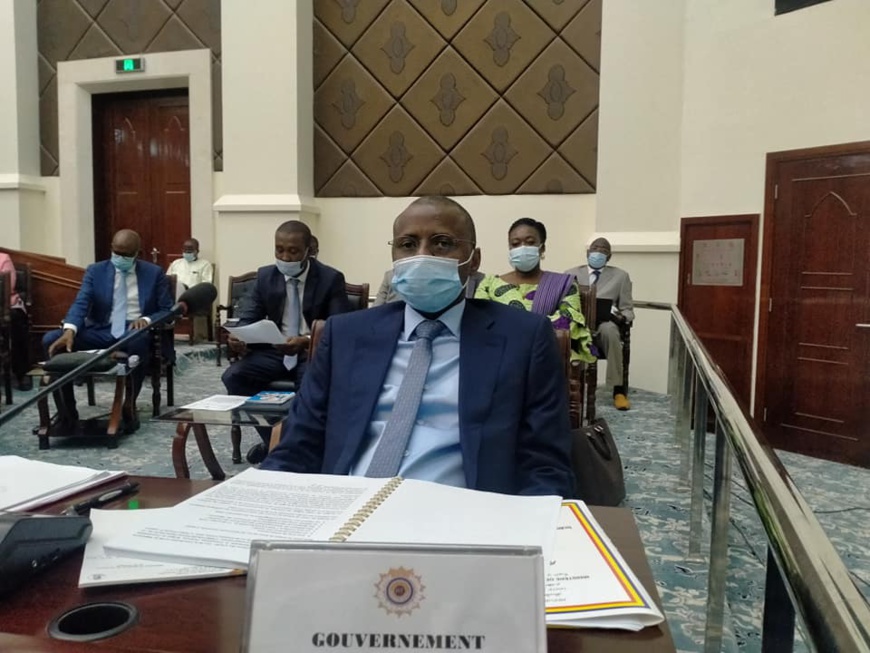 Le ministre des Finances et du Budget, Tahir Hamid Nguilin. © Min.F Le ministre des Finances et du Budget, Tahir Hamid Nguilin. © Min.F