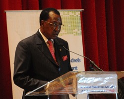 Discours du président Déby, sommet de la CEDEAO  : "L’heure n’est plus aux discours moins encore à des nombreuses procédures, mais plutôt à des actions. "