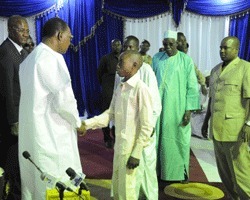 Le Chef de L'Etat a reçu les familles des soldats tombés au Mali.