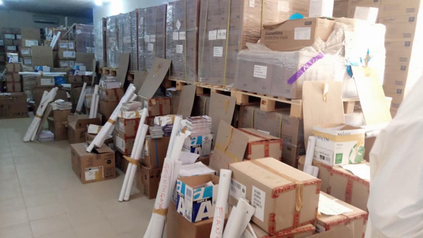 Tchad : l'Alliance Gavi appuie le système de santé en matériel. © Min.santé Tchad : l'Alliance Gavi appuie le système de santé en matériel. © Min.santé